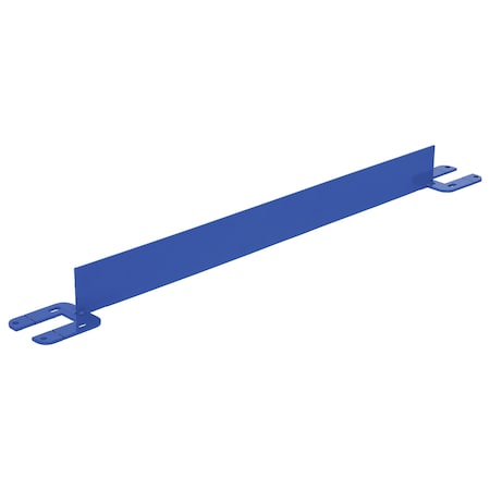 TOEBOARD FOR PIPE SAFETY RAILING 36 INCHES BLUE